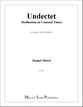 Undectet Concert Band sheet music cover